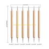 92MF Kids Clay Sculpting Tools Ball Styluses Dotting Modeling Double-Head Ceramic Pottery Tool for Shaping Sculpting 10 Set