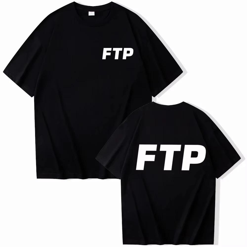 ZX TEE 2025 Hot Sale Summer Men Clothing Suicideboy Ftp T-shirt Men s and Women s Harajuku Rap Harajuku Music O-Neck Streetwear Tee S