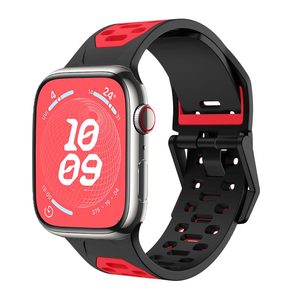 Silicone Strap for Apple Watch 11 10 46mm/Ultra 3 2 1 49mm Sport Wristband Correa iWatch 9 8 7 6 5 SE 45mm 44mm Band Accessories