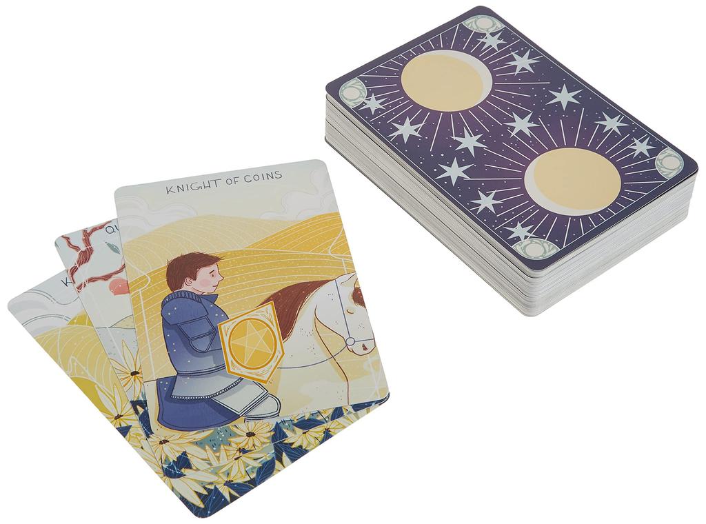 Kancharo Tarot Card Set for Includes Basic Instructions and Pouch 78-Card Kids, (Japanese)