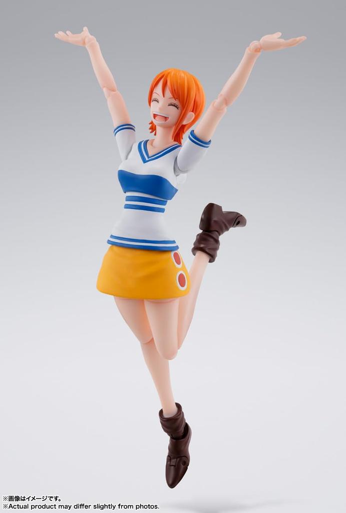 TAMASHII NATIONS S.H.Figuarts ONE PIECE Nami -Dawn of Adventure- Approx. 140mm ABS & PVC Painted Movable Figure