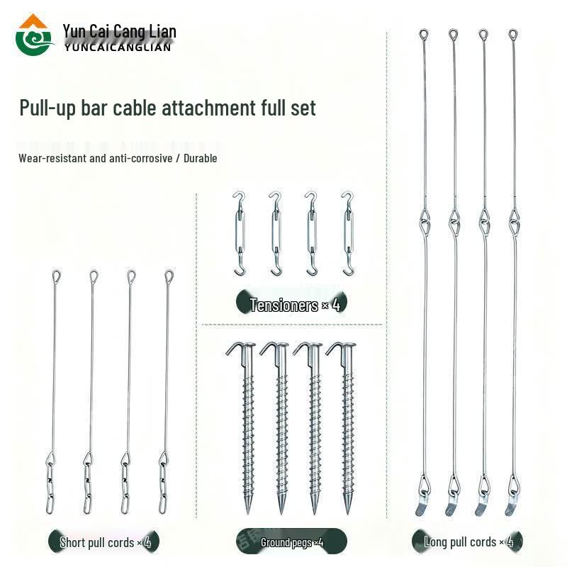Outdoor Horizontal Bar Anchoring Kit