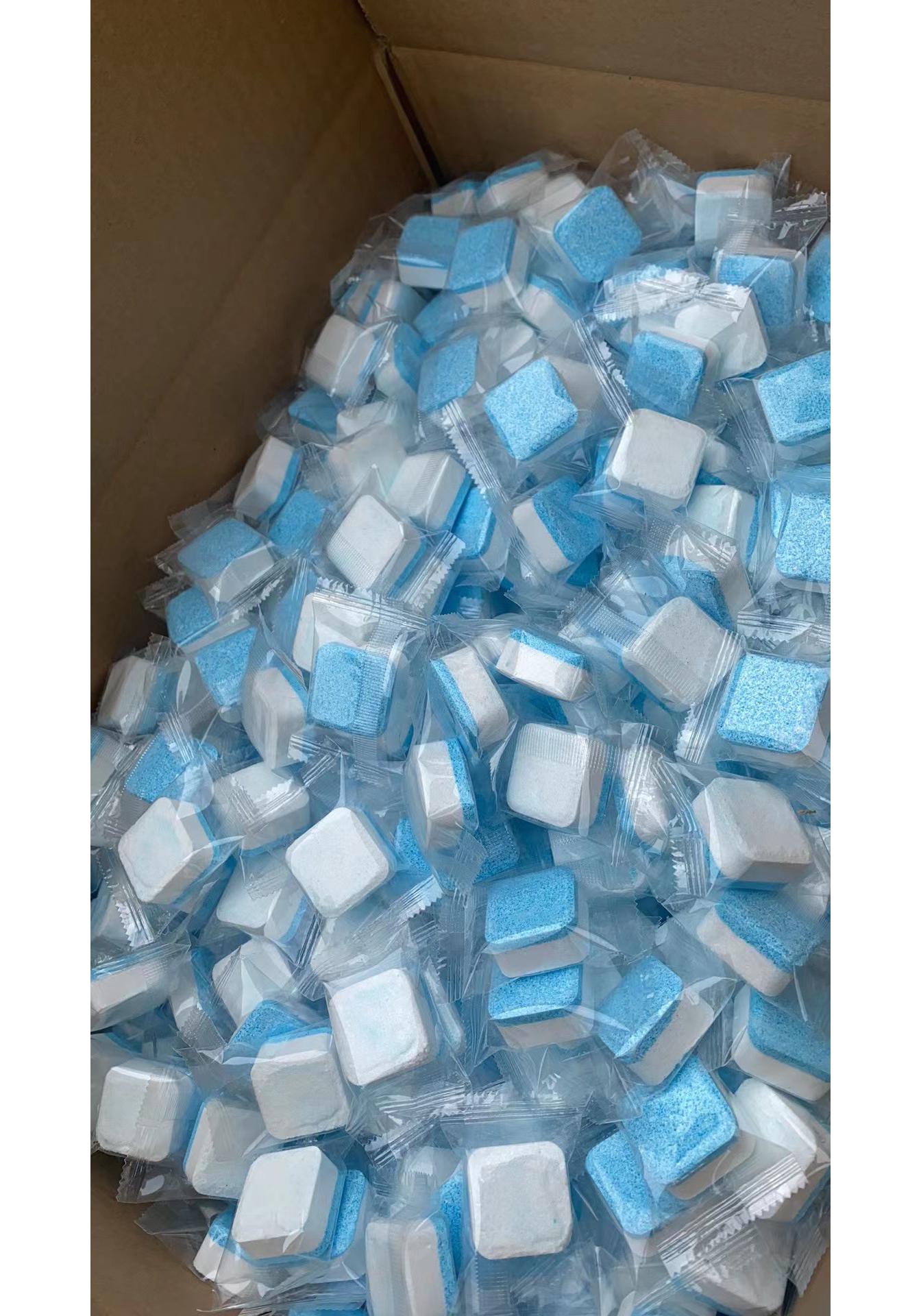 Washing Machine Drum Cleaning Effervescent Tablets - Stain Remover & Descaling Solution
