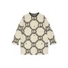 GUCCI Knitwear Women's Beige Crew Neck Moderate Cardigan 678318-XKB5T-9192