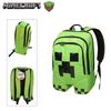 Minecraft Creeper Green Backpack For School Travel And More Large Capacity And Durable Oxford Cloth Material