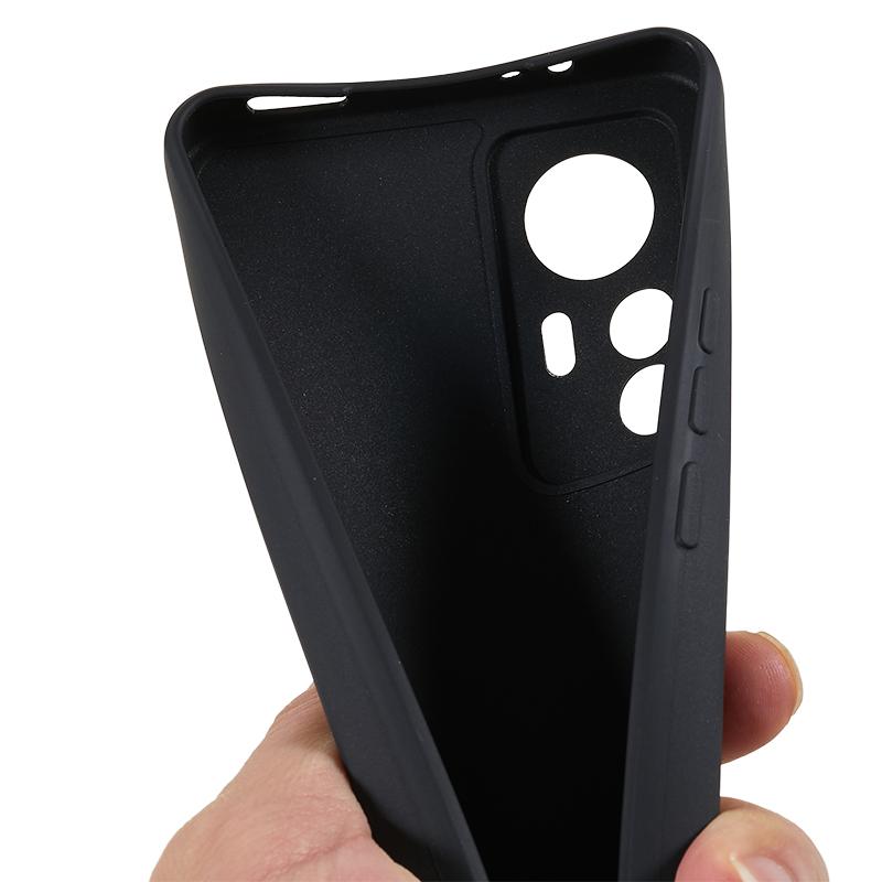 For Xiaomi Redmi K50 Ultra/12T 5G Soft TPU Phone Case Straight Edge Anti-scratch Back Cover
