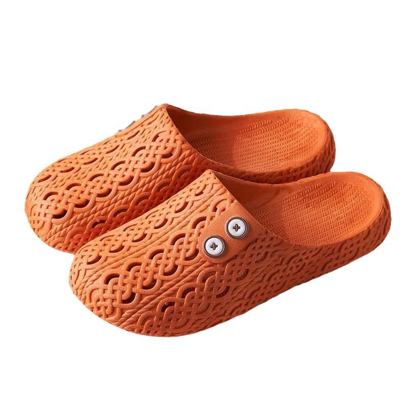Cool Slippers Women's Summer Does Not Stink of Shit Feeling Flat Bottom Soft Bottom Non-slip Breathable Home Indoor Lazy Shoes Student Shoes