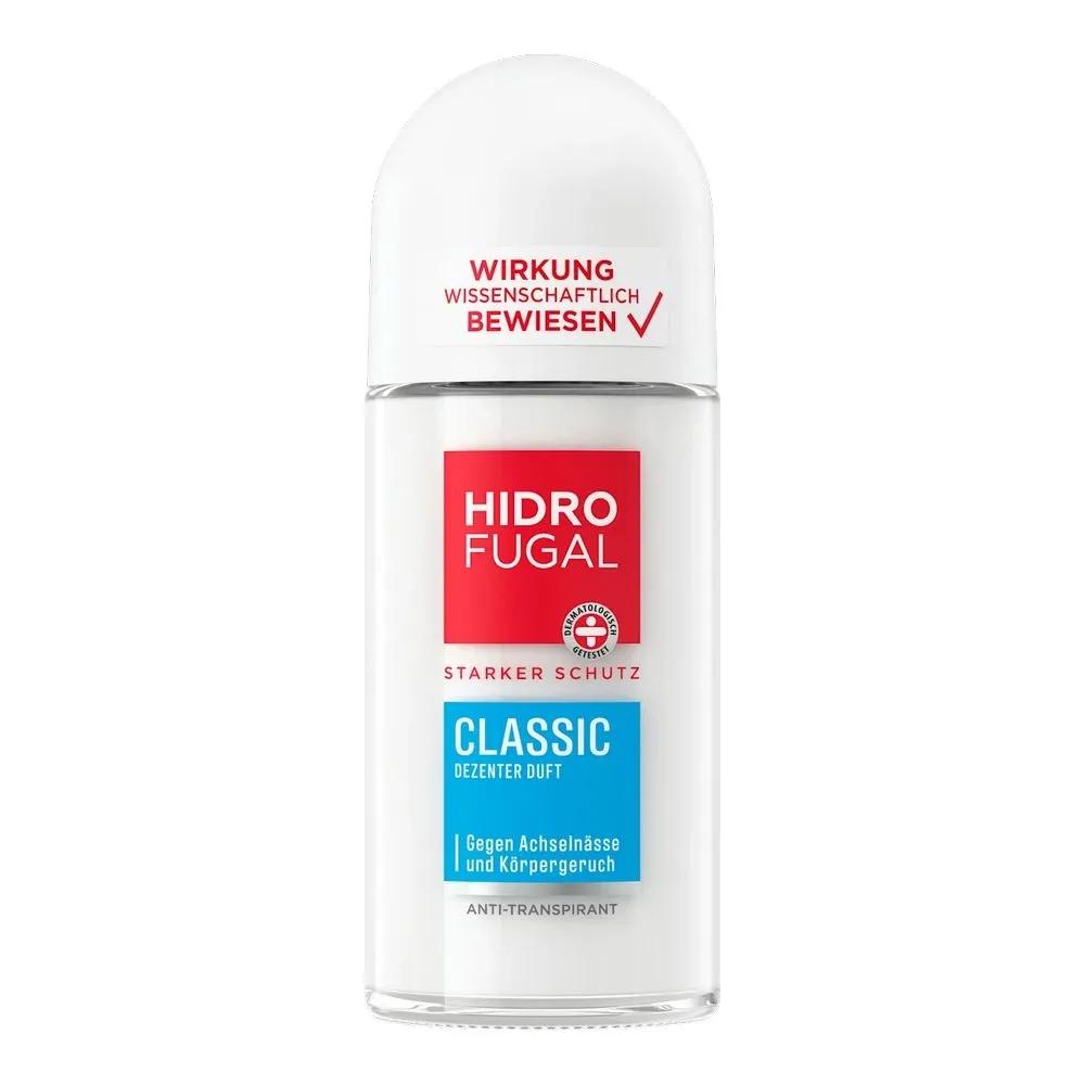 Немецкий роликовый дезодорант Hydrofugal Classic 50 мл
