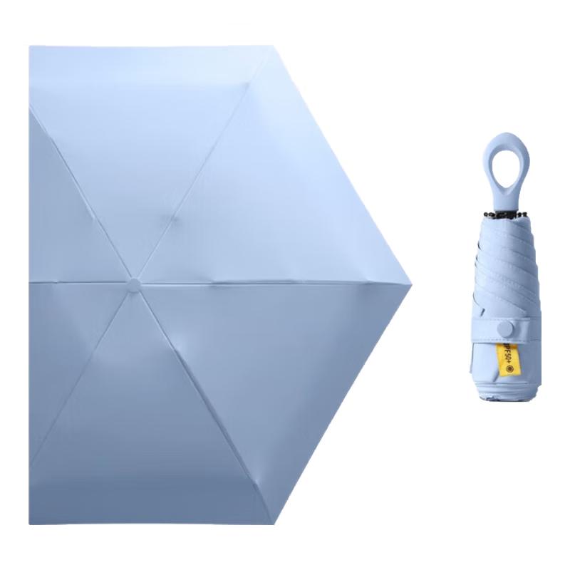 NINORIVA Five-Fold Ring Handle Sun/Rain Umbrella