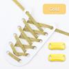 NEW Innovation Elastic Laces Sneakers Rainbow Flats Shoe Laces Without Ties Kid Adult No Tie Shoelaces Glitter Shoes Accessories