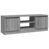 VidaXL TV Stand with Door Sonoma Grey 102x30x36 Cm 823356