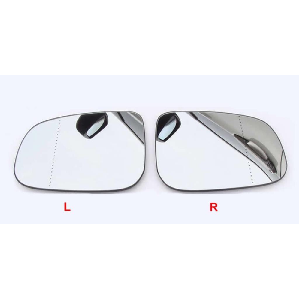 Para Volvo V40 2012- / V60 2012-2018 Acessórios para carro Espelho retrovisor lateral Vidro Espelhos retrovisores Lente com
