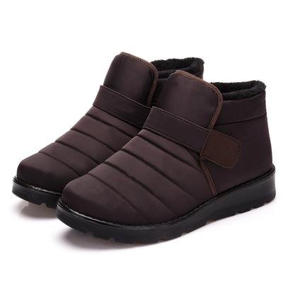 2019 Novas botas de neve quentes impermeáveis para homens e mulheres sapatos de algodão botas de tornozelo quentes