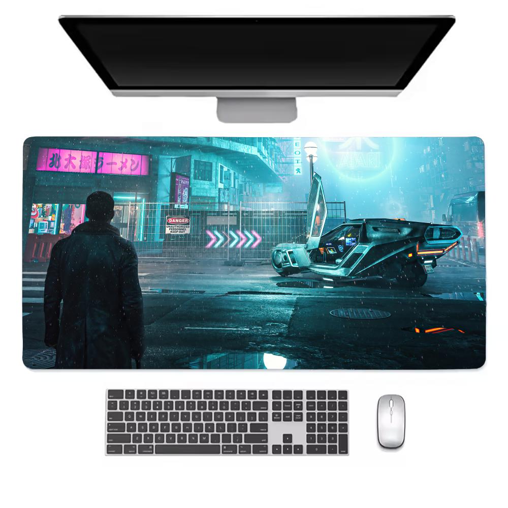 Blade Runner Mouse Pad Keyboard Mouse stitch Mouse padDesk MatsGaming AccessoriesPC Parts XXLxcm 40x80x0.2cm