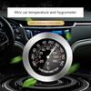 Auto Temperatur/Feuchtigkeit Detektor Messgerät Tester-Anzeige Typ Mini Mechanisch Metall Analog Thermometer/Hygrometer Auto Temperatur/Feuchtigkeits Detektor
