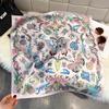 Fashion Square Fashion Foreign Style Small Silk Scarf Women'S Headband Decorative Scarf Dual-Purpose Small Square Scarf New Scarf