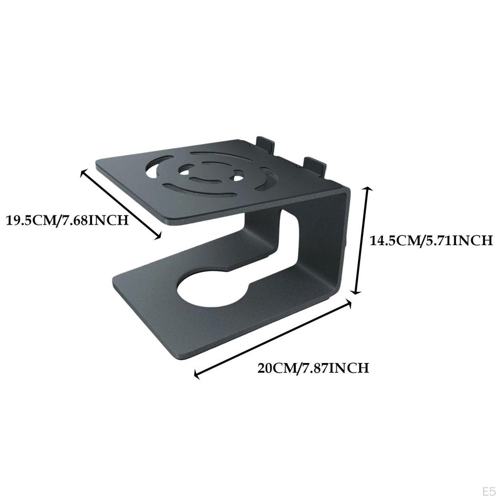Desktop-Lautsprecherständer Rutschfest Freistehend Modern Platzsparend Musikstudio