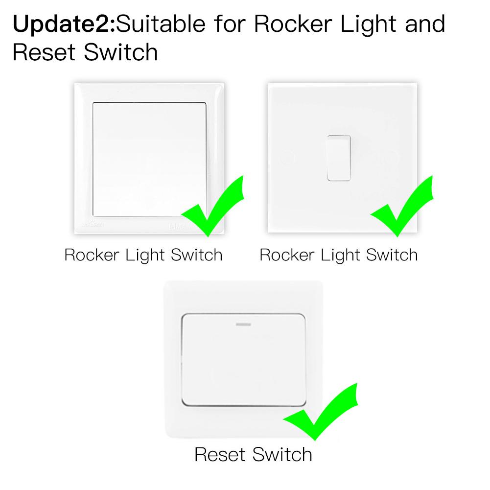MOES Mini Smartlife Wireless Remote Tuya Zigbee 3.0 RF 433 Smart Wall Light Switch Relay Module