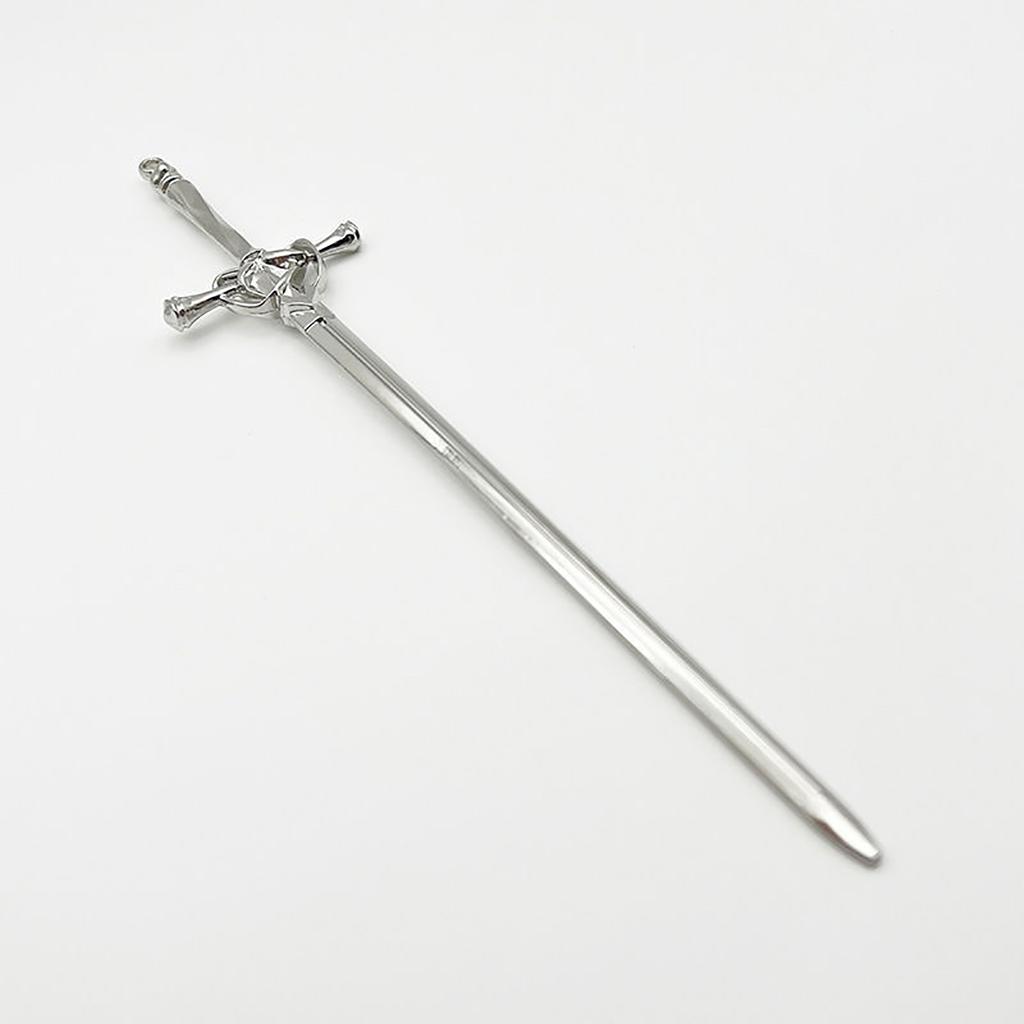 Personalized Metal Sword Women's Hairpin Hair Clip Creative Hair Stick Dly Punk Style Hair Style Design Accessory Festival Gifts