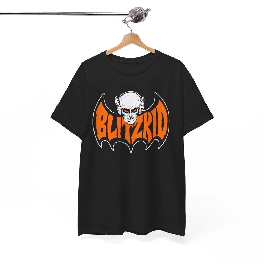 Blitzkid Punk Horror Design Vintage Maglietta T-shirt Band Taglia 2XL