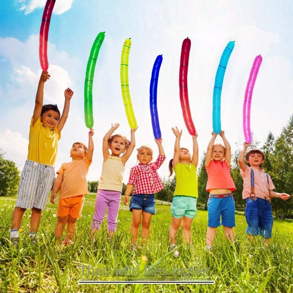 20/50/100Pcs Thickened Flying Rocket Balloon Squeaking Inflatable Air Balls  Birthday Party Decor