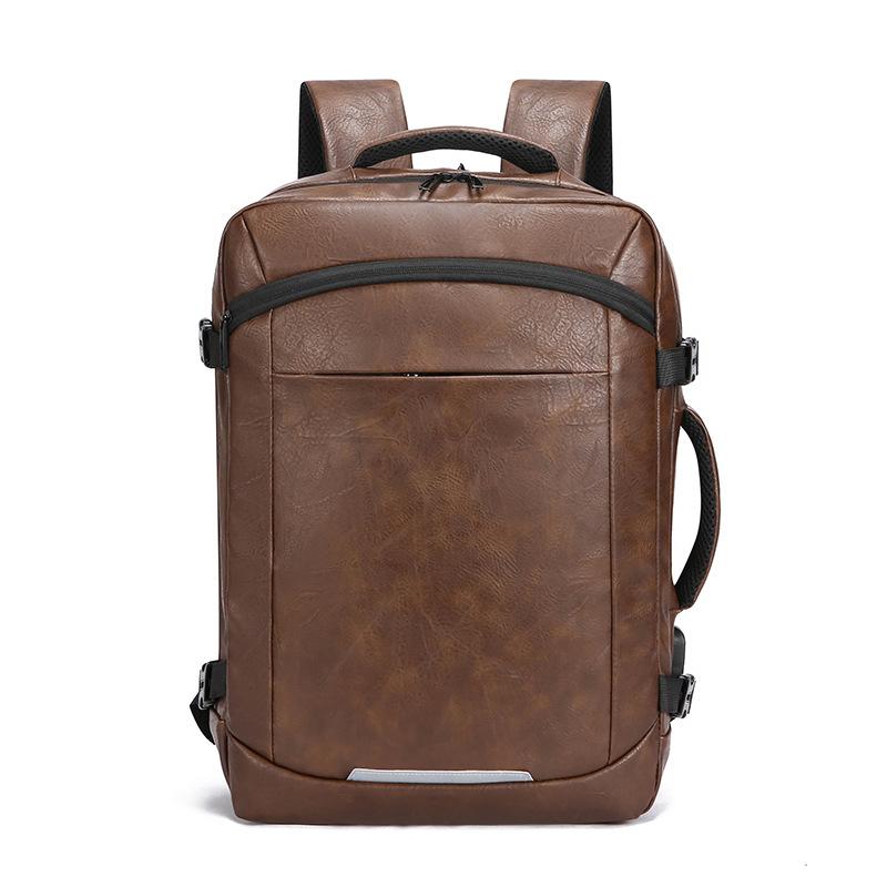Multifunctional Fashion Double Back Business Backpack Trendy Laptop Backpack Storage Bag
