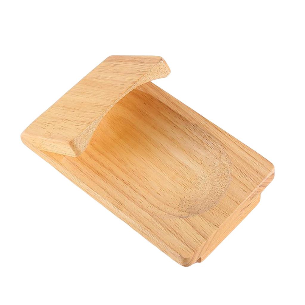 Wooden Shucking Clamp, Holder, Seafood Clamp Holder Tool, Kitchen Gadgets, Shellfish Clam Tray Eat