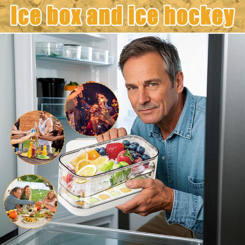 21 Grid Silicone IceCube Mold Square IceCube Tray Mold IceCube Maker Non-toxic Durable Bar Pub Wine Ice Blocks Maker