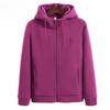 Women's Fleece-Lined Warm Hooded Jacket Soft Long Sleeve Zip-Up Coats Casual Outdoor Sportswear for Fall/Winter Fleece Jacket