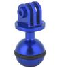 Metal 360 Degrees  Rotating   Head Holder Mount Photography Lamp Arm Base Adapter (Black)