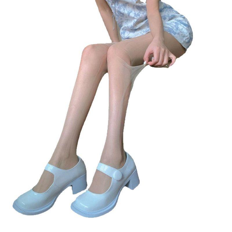 Hand-torn socks disposable stockings hotel clubhouse erotic underwear pure desire to flirt black silk sexy legs women's pantyhose