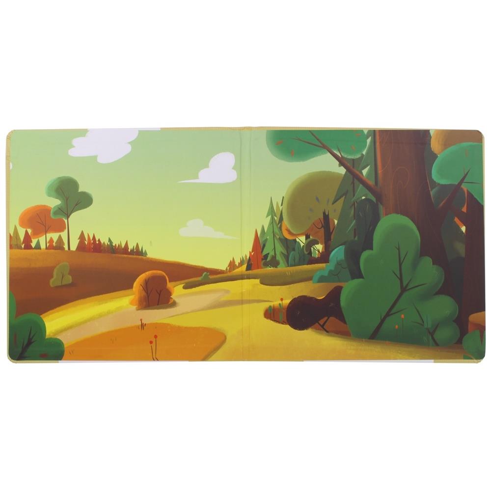 Układanka Magnetyczna Książeczka Puzzle Zwierzęta Zabawka Montessori 51 El