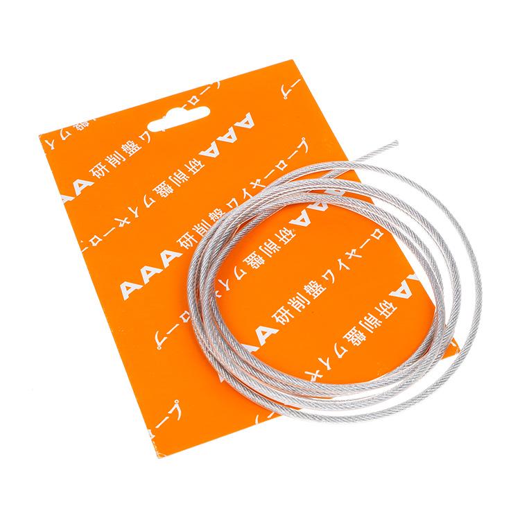 

618 Принадлежности для плоскошлифовального станка: Прочный стальной трос шлифовальный диск и направляющая игольчатого ролика