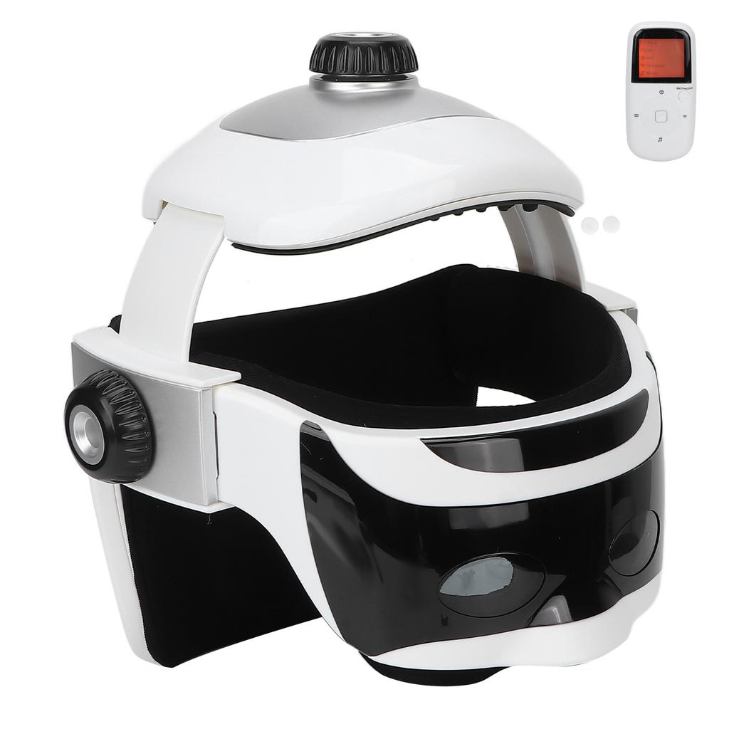 Elektrisk Hodemassasjeapparat Multifunksjonelt Lufttrykk Varmekompress Hodemassasjemaskin