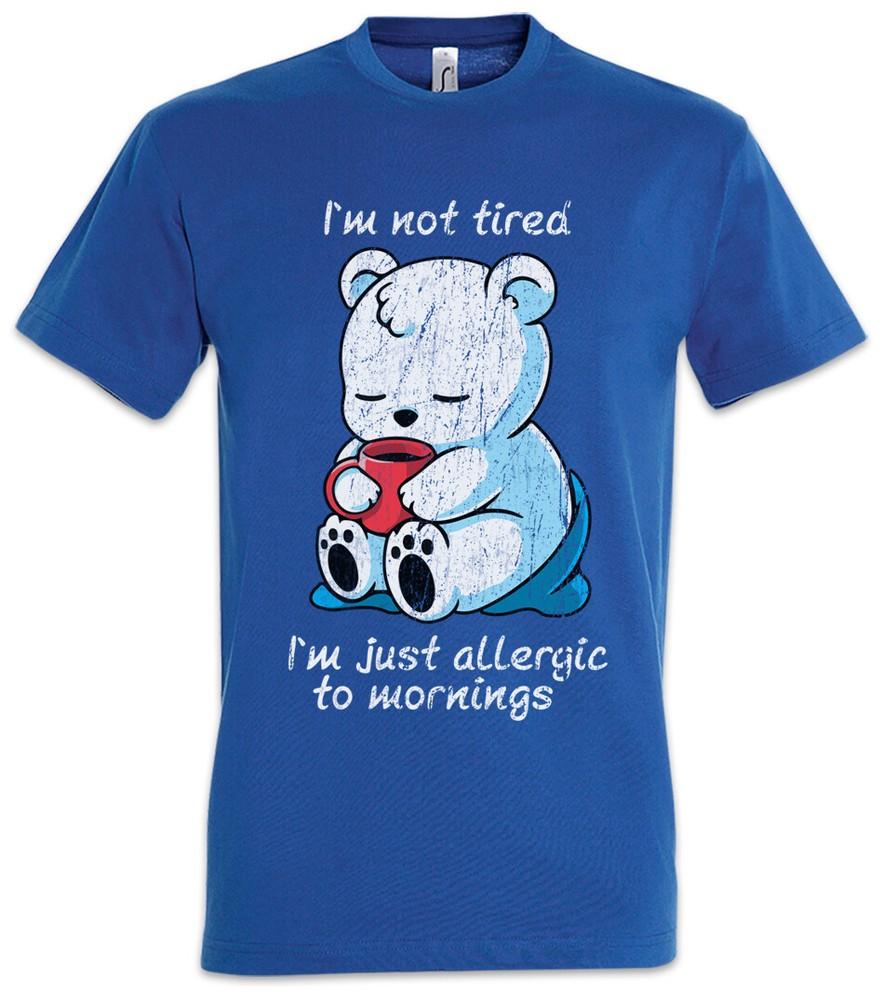 

Not Tired T-Shirt Bad Mood Grouch Grumpy Morning Fun Bear Bears 2XL
