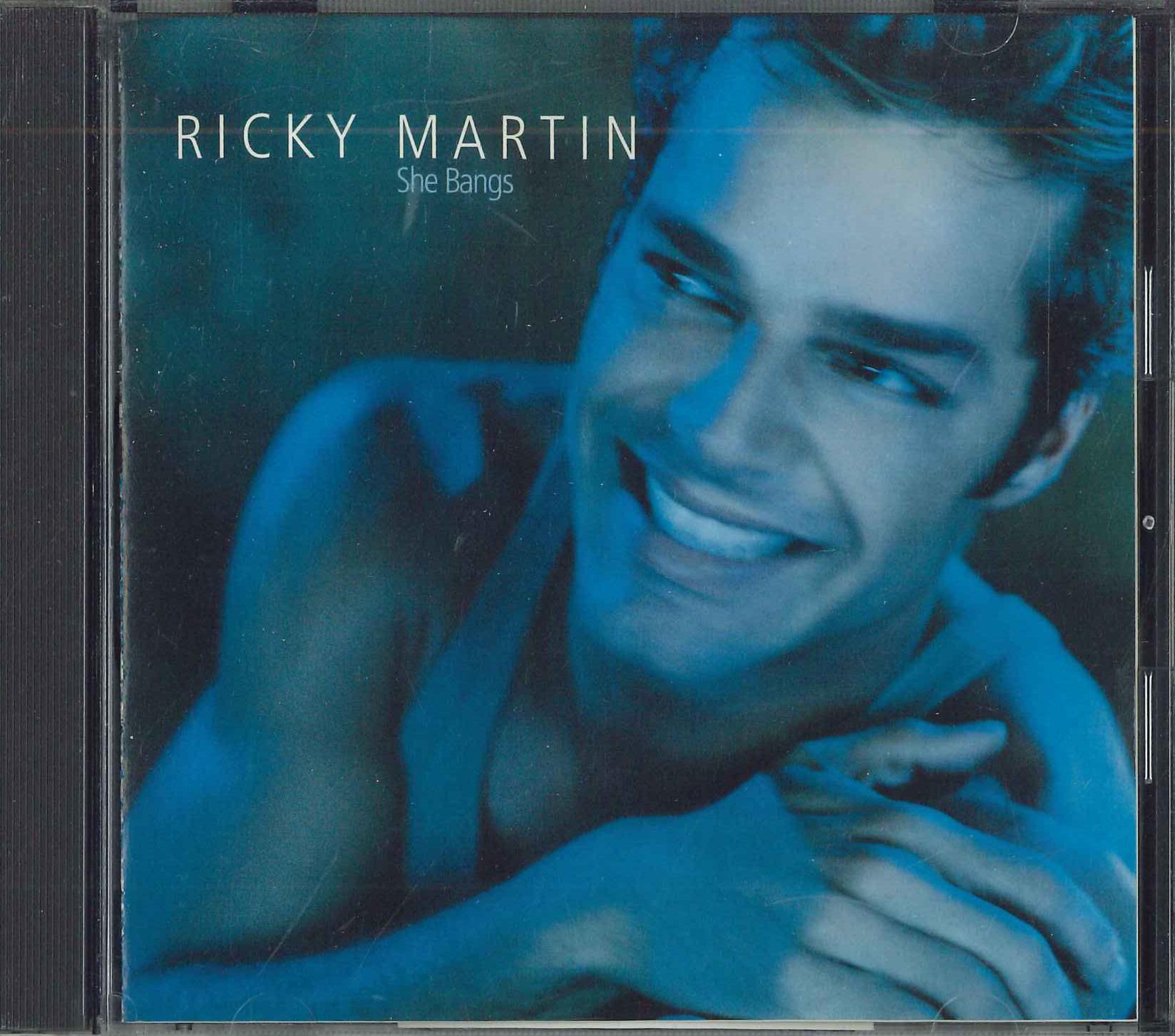 

CD RICKY MARTIN - SHE BANGS ESCA8224PROMO EPIC 2000 Япония ObiPop Б/у