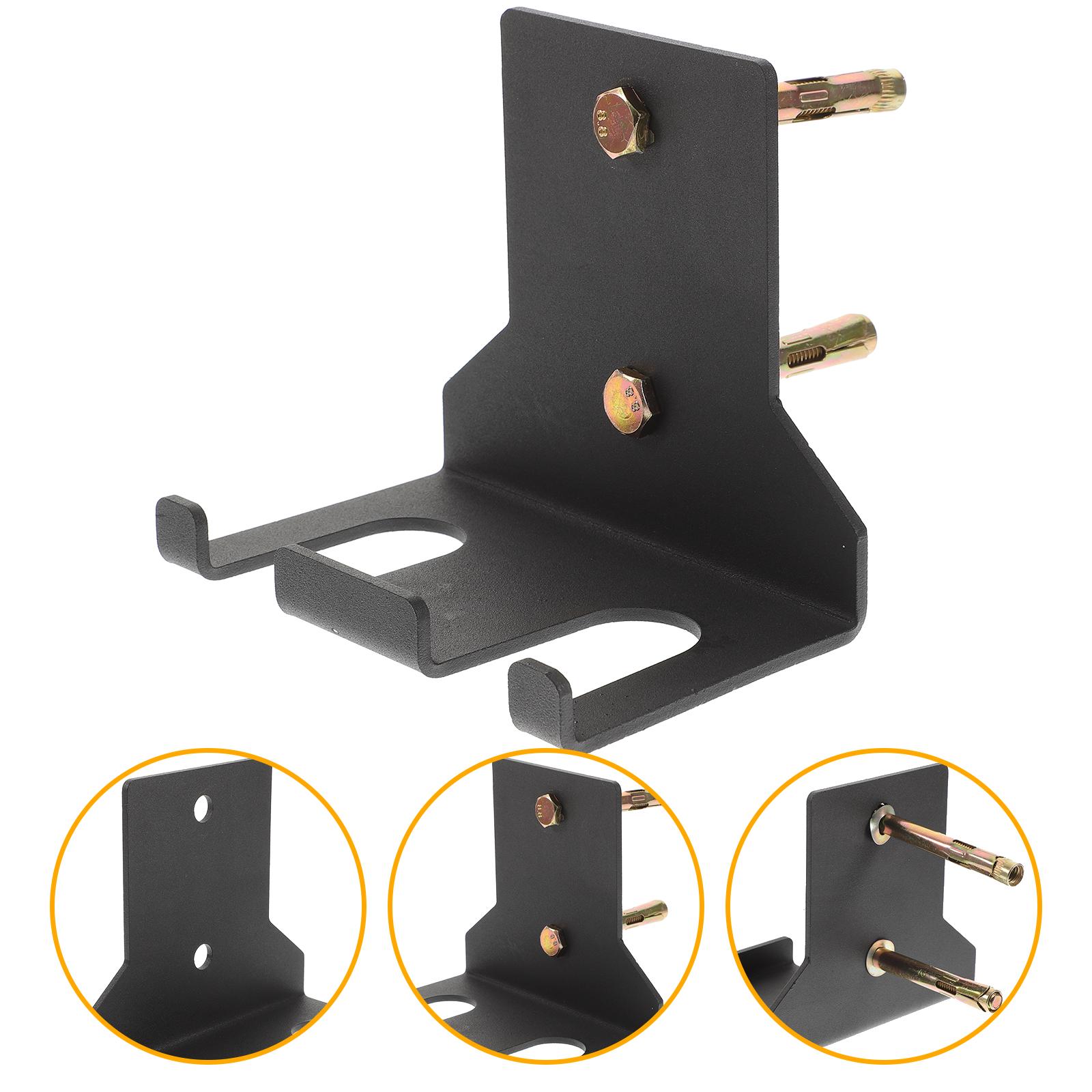 Wall Mount Barbell Storage Rack Gym Dumbbell Holder Fitness Accessory Household Rack Barbell Pole Rack Dumbbell Stand Metal