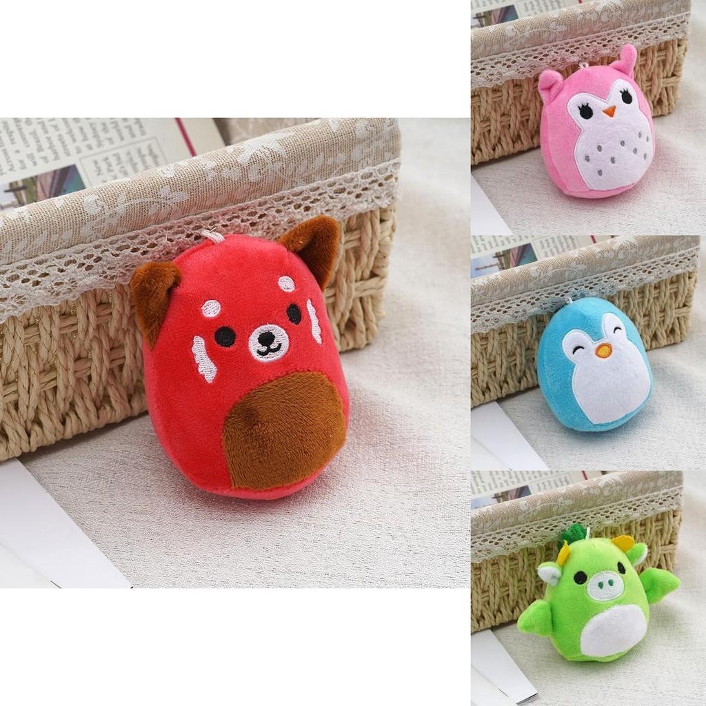 Cozy Squishallow Keychain Bear Plush Toy For Children Gift