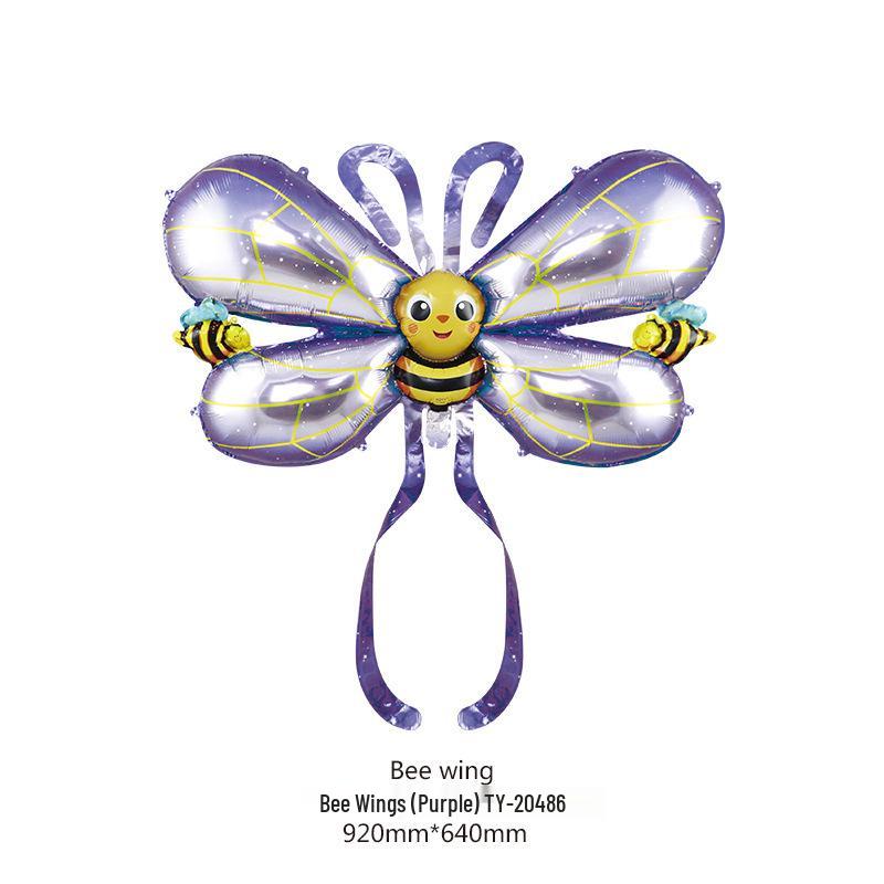 Colorful Children's Angel Wings Inflatable Butterfly Balloons for Night Market and Street Stall Decoration