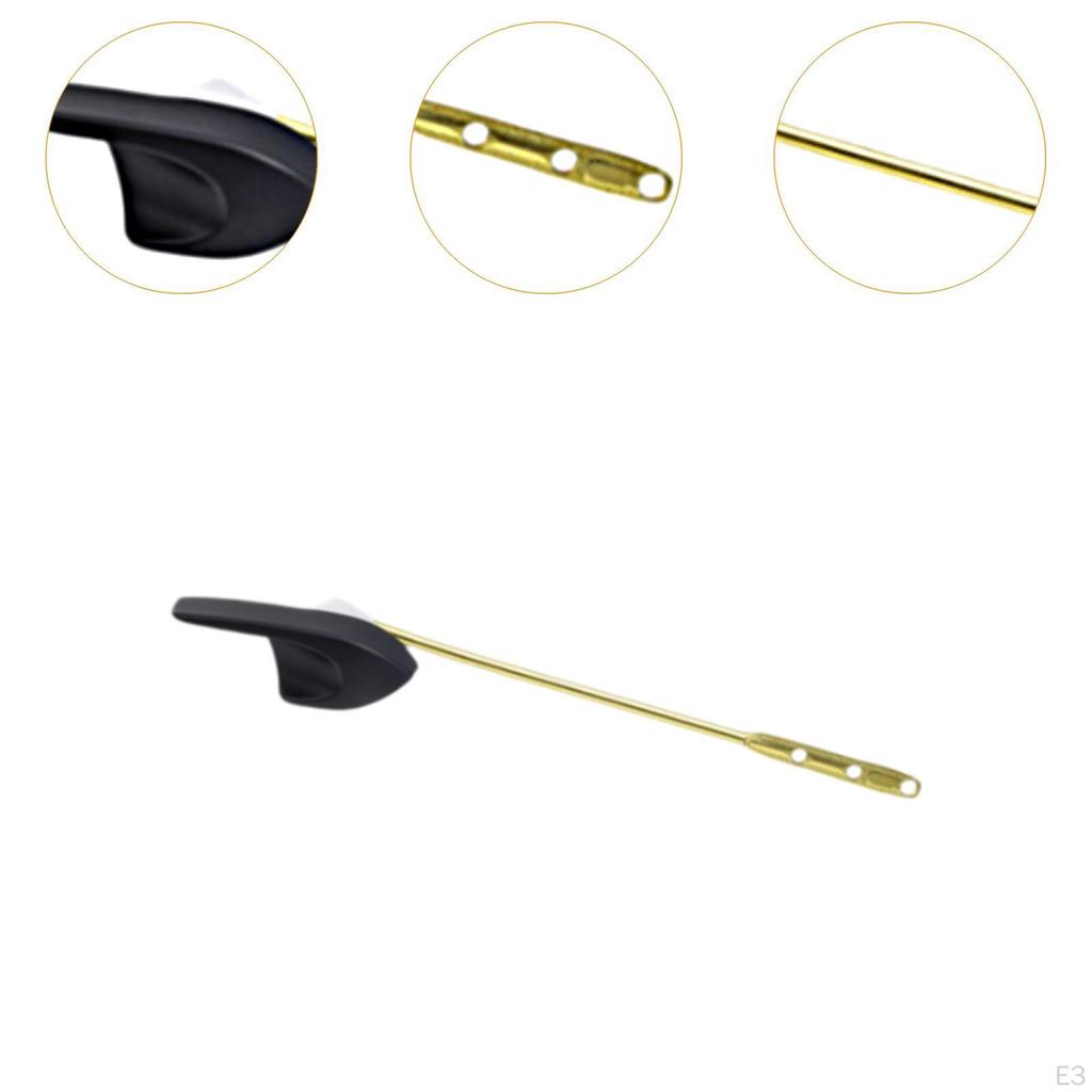 Front Mount Toilet Handle Flushing System Parts Replacement Fittings for