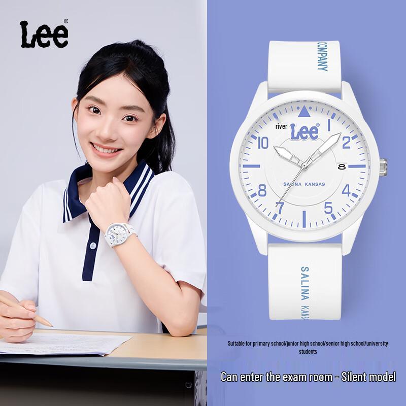 Lee Student Quartz Watch with Luminous Display and Date