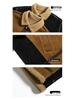 Men's Suede Lambswool Jacket: Autumn/Winter Fashion, Plush Velvet, Warm & Thickened Coat