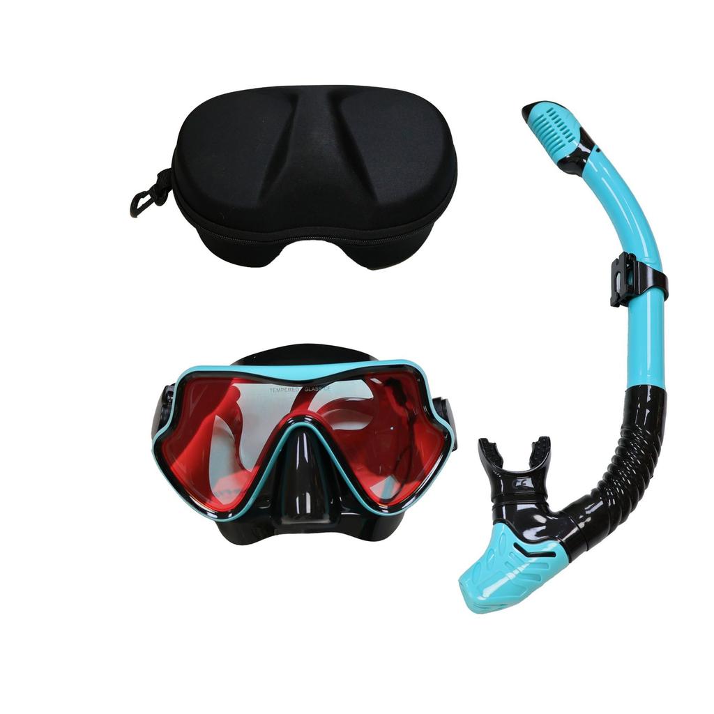 New diving goggles snorkeling mask snorkel set