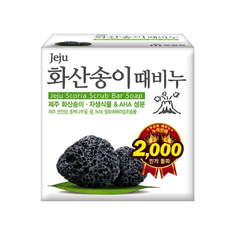 Jeju Scoria Scrub Bar Soap 100g X 24 Ct