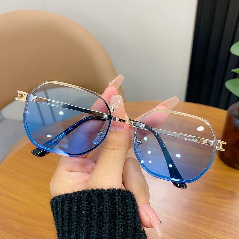 

JYL TS Cat Eye Sunglasses Women UV Protection Leopard Frame LXQ3571 A-5657 богатые блестящий лаванды