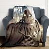 1pc Iron Giant Movie Poster Flannel Throw Blanket - Lightweight Soft Warm All-Season Blanket for Sofa, Bed, Travel, Camping  L1029106