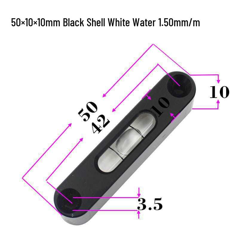 Multi-Spec High-Precision Metal Bubble Level Tool