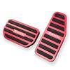 LEXLEYS Aluminum Pedal Accelerator and Brake Covers for Suzuki Gear Rubber Custom Parts Spacia/Spacia MK53S, Tool-Free, Non-Slip Covers, Dress-Up