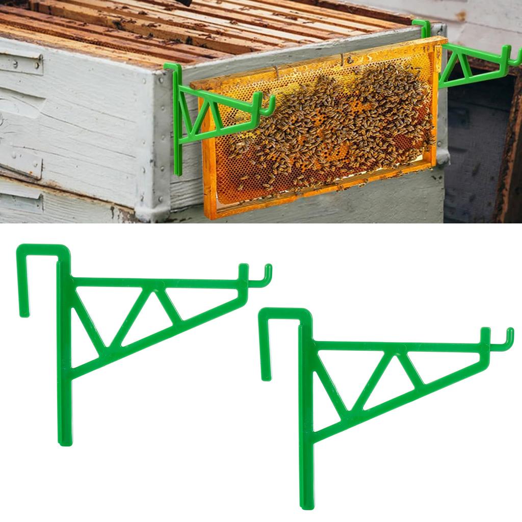Beehive Frame Holder Plastic Beekeeping Grip Frame Perch for Beekeeper Hive Inspection Bee Collection Apiculture Supplies