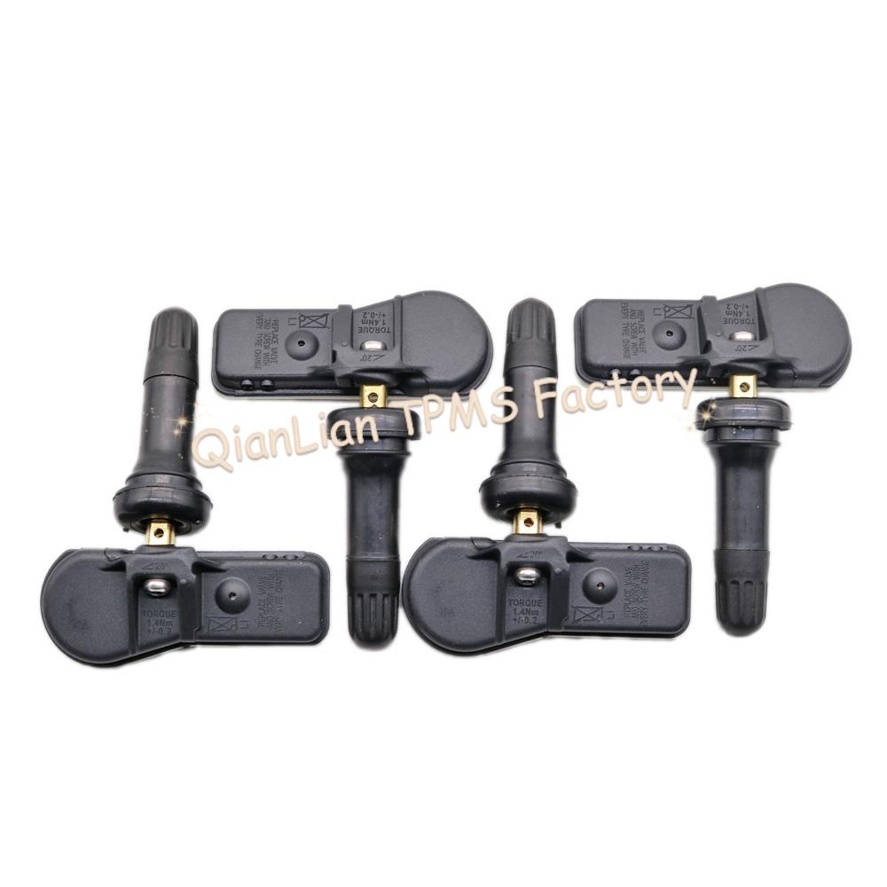 TPMS Sensors Set Of 4 407009322R For Renault Clio IV Captur Kangoo II Lodgy Logan 433MHz Tire Pressure Monitoring System